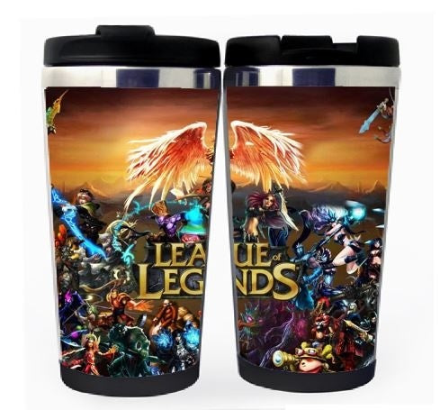 League Of Legends Cup Stainless Steel 400ml Coffee Tea Cup Beer Stein League Of Legends Birthday Gifts Christmas Gifts