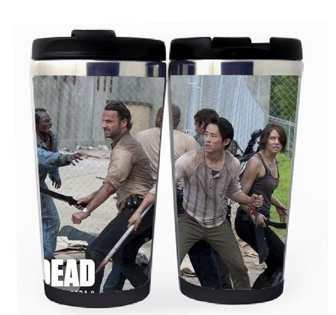 The Walking Dead Daryl Dixon Stainless Steel 400ml Coffee Tea Cup Walking Dead Coffee Mug Beer Stein Daryl Dixon Birthday Gifts Christmas Gifts