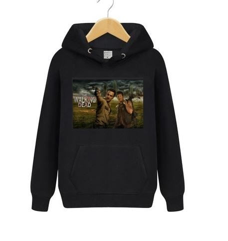 The Walking Dead Rick Grimes Daryl Dixon Unisex Pullover hoodies Sweatshirt Coat Jacket Outwear Sweater The Walking Dead Gifts Christmas Gifts