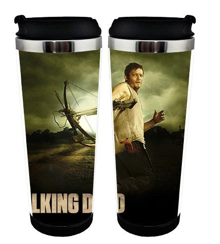 The Walking Dead Daryl Dixon Cup Stainless Steel 400ml Coffee Tea Cup Walking Dead Beer Stein Walking Dead Figure Birthday Gifts Christmas Gifts