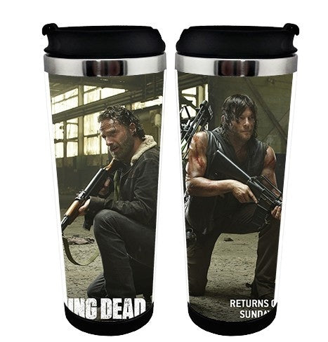 The Walking Dead Rick Grimes Daryl Dixon Cup Stainless Steel 400ml Coffee Tea Cup Walking Dead Beer Stein Walking Dead Figure Birthday Gifts Christmas Gifts