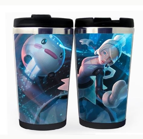 League of Legends Cup Stainless Steel 400ml Coffee Tea Cup Beer Stein League of Legends Birthday Gifts Christmas Gifts