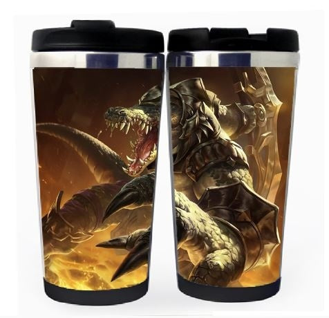 League of Legends Cup Stainless Steel 400ml Coffee Tea Cup Beer Stein League of Legends Birthday Gifts Christmas Gifts