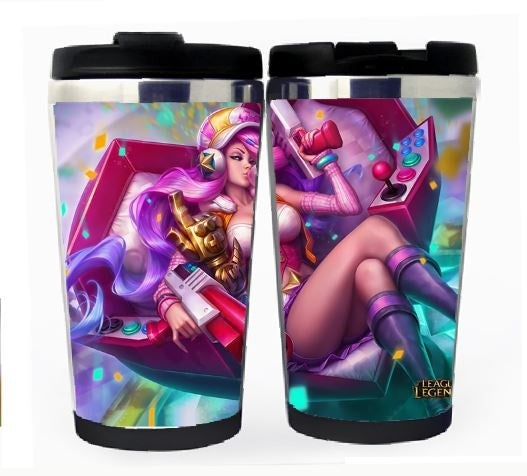 League of Legends Cup Stainless Steel 400ml Coffee Tea Cup Beer Stein League of Legends Birthday Gifts Christmas Gifts