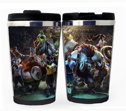 League of Legends Cup Stainless Steel 400ml Coffee Tea Cup Beer Stein League of Legends Birthday Gifts Christmas Gifts