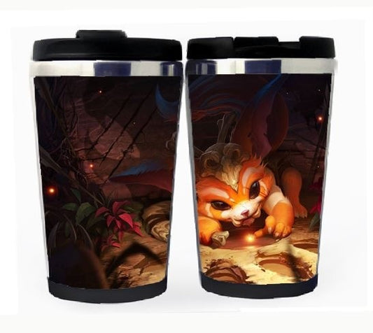 League of Legends Cup Stainless Steel 400ml Coffee Tea Cup Beer Stein League of Legends Birthday Gifts Christmas Gifts