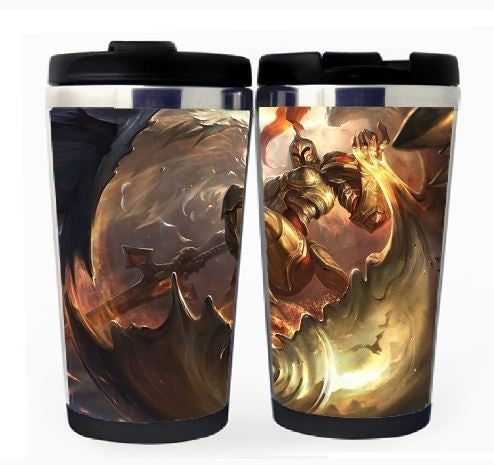 League of Legends Cup Stainless Steel 400ml Coffee Tea Cup Beer Stein League of Legends Birthday Gifts Christmas Gifts