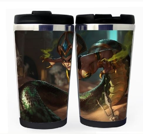 League of Legends Cup Stainless Steel 400ml Coffee Tea Cup Beer Stein League of Legends Birthday Gifts Christmas Gifts