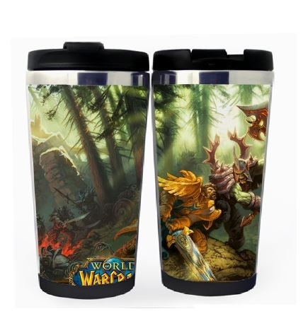 World of Warcraft Cup Stainless Steel 400ml Coffee Tea Cup  World of Warcraft Beer Stein Birthday Gifts Christmas Gifts