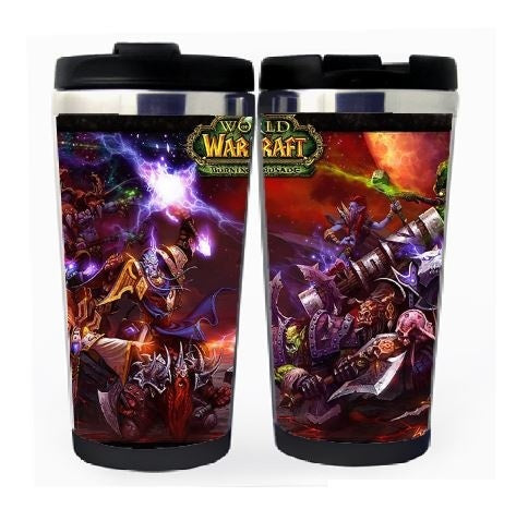 World of Warcraft Cup Stainless Steel 400ml Coffee Tea Cup  World of Warcraft Beer Stein Birthday Gifts Christmas Gifts