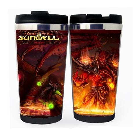 World of Warcraft Cup Stainless Steel 400ml Coffee Tea Cup  World of Warcraft Beer Stein Birthday Gifts Christmas Gifts