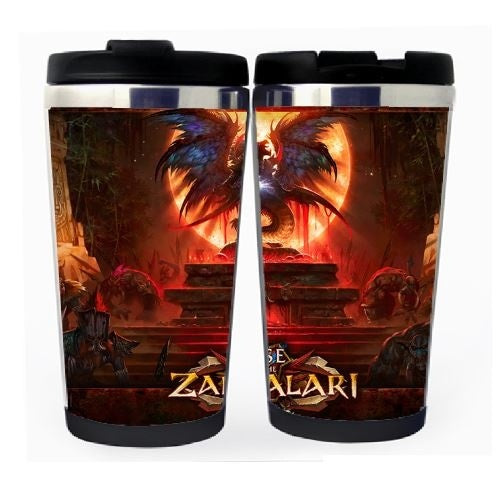 World of Warcraft Cup Stainless Steel 400ml Coffee Tea Cup  World of Warcraft Beer Stein Birthday Gifts Christmas Gifts
