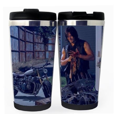 The Walking Dead Daryl Dixon Cup Stainless Steel 400ml Coffee Tea Cup Beer Stein The Walking Dead Birthday Gifts Christmas Gifts