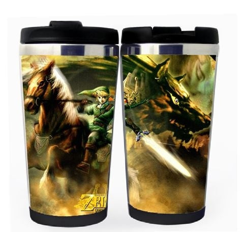 The Legend of Zelda  Cup Stainless Steel 400ml Coffee Tea Cup The Legend of Zelda Beer Stein  Birthday Gifts Christmas Gifts