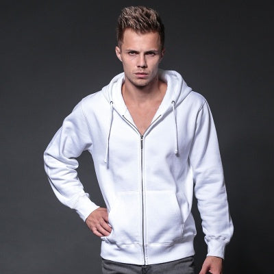 New Fashion Brand Cotton Autumn Winter Men's SportWear Men Zipper Coats Outwear Hooded Jacket Sweater Pullover