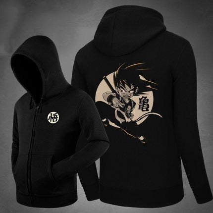 DRAGON BALL Zipper Hoodie Coats Outwear Hooded Jacket Sweater Pullover DRAGON BALL Gifts Christmas Gifts