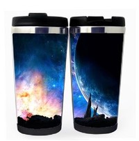Galaxy Cup Nerezová ocel 400ml Kávový šálek Čaj Strážci galaxie Pivo Stein Dárky Vánoční dárky