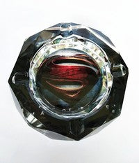 Superman Crystal Ashtray Superman Ashtray Superman gifts