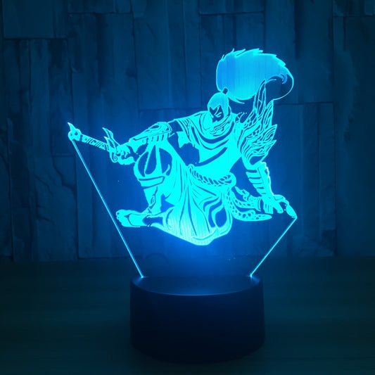 League of Legends Illusion Led Table Lamp 7 Color Change LED Desk Light Lamp League of Legends Gifts Decorations