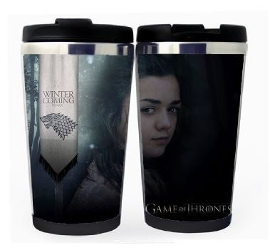 Game Of Thrones Arya Stark Cup Stainless Steel 400ml Coffee Tea Cup Game Of Thrones Beer Stein Birthday Gifts Game Of Thrones Christmas Gifts