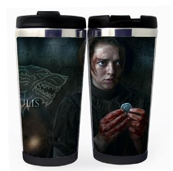 Game Of Thrones Arya Stark Cup Stainless Steel 400ml Coffee Tea Cup Game Of Thrones Beer Stein Birthday Gifts Game Of Thrones Christmas Gifts