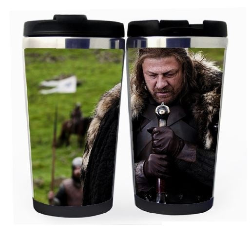 Game Of Thrones Eddard Stark Cup Stainless Steel 400ml Coffee Tea Cup Game Of Thrones Beer Stein Birthday Gifts Game Of Thrones Christmas Gifts