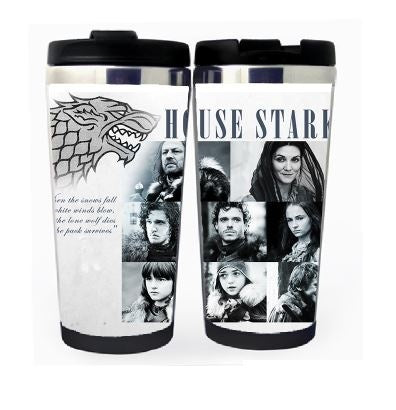 Game Of Thrones Cup Stainless Steel 400ml Coffee Tea Cup Game Of Thrones Beer Stein Birthday Gifts Game Of Thrones Christmas Gifts