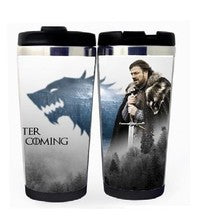 Hra o trůny Eddard Stark šálek Nerezová ocel 400 ml káva šálek čaje Hra o trůny Pivo Stein Dárky k narozeninám Hra o trůny Vánoční dárky