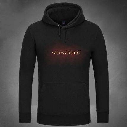 Game of Thrones Unisex Sport Wear Fleece Sweatshirts Hooded Coat Game of Thrones Jacket Pullovers Gifts Christmas Gifts