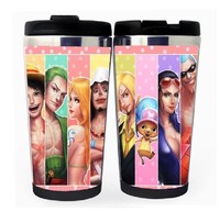 One piece Cup Stainless Steel 400ml Coffee Tea Cup One piece Beer Stein Birthday Gifts One piece Christmas Gifts