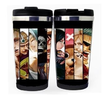 One piece Cup Stainless Steel 400ml Coffee Tea Cup One piece Beer Stein Birthday Gifts One piece Christmas Gifts