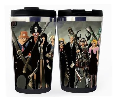 One piece Cup Stainless Steel 400ml Coffee Tea Cup One piece Beer Stein Birthday Gifts One piece Christmas Gifts