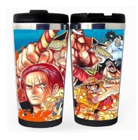 One piece Cup Stainless Steel 400ml Coffee Tea Cup One piece Beer Stein Birthday Gifts One piece Christmas Gifts