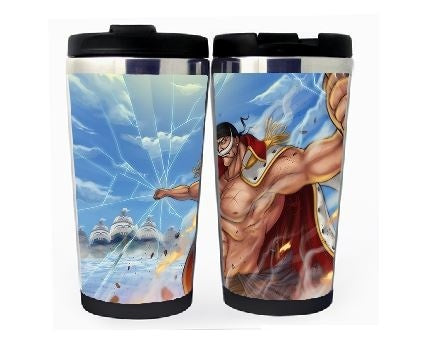 One piece Edward Newgate Cup Stainless Steel 400ml Coffee Tea Cup One piece Beer Stein Birthday Gifts One piece Christmas Gifts