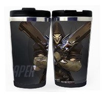 Overwatch Reaper Cup Nerezová ocel 400ml Káva Šálek čaje Pivo Stein Overwatch Dárky k narozeninám Vánoční dárky