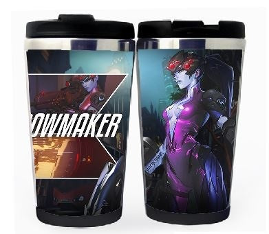 Overwatch Widowmaker Cup Stainless Steel 400ml Coffee Tea Cup Beer Stein Overwatch Birthday Gifts Christmas Gifts