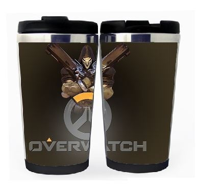 Overwatch Reaper Cup Nerezová ocel 400ml Káva Šálek čaje Pivo Stein Overwatch Dárky k narozeninám Vánoční dárky