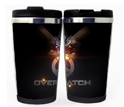 Overwatch Reaper Cup Nerezová ocel 400ml Káva Šálek čaje Pivo Stein Overwatch Dárky k narozeninám Vánoční dárky