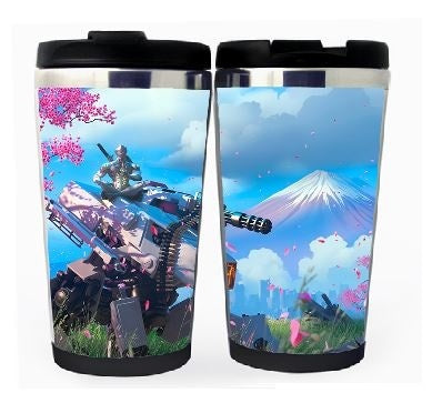 Šálek Overwatch Nerezová ocel 400 ml Kávový Šálek na čaj Pivo Stein Dárky k narozeninám Overwatch Vánoční dárky