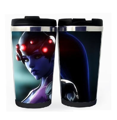 Overwatch Widowmaker Cup Stainless Steel 400ml Coffee Tea Cup Beer Stein Overwatch Birthday Gifts Christmas Gifts