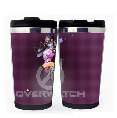 Overwatch Widowmaker Cup Nerezová ocel 400ml Káva Šálek čaje Pivo Stein Overwatch Dárky k narozeninám Vánoční dárky