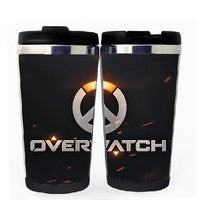 Šálek Overwatch Nerezová ocel 400 ml Kávový Šálek na čaj Pivo Stein Dárky k narozeninám Overwatch Vánoční dárky