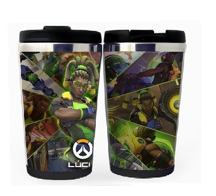 Overwatch Cup Nerezová ocel 400ml Kávový šálek Čaj Pivo Stein Overwatch Dárky k narozeninám Vánoční dárky