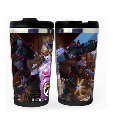 Overwatch Cup Stainless Steel 400ml Coffee Tea Cup Beer Stein Overwatch Birthday Gifts Christmas Gifts