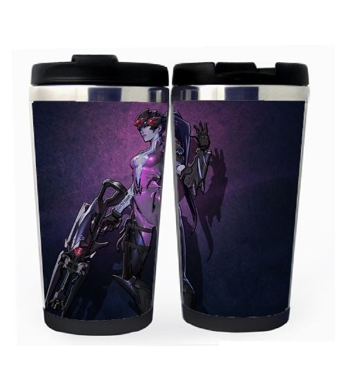 Overwatch Widowmaker Cup Stainless Steel 400ml Coffee Tea Cup Beer Stein Overwatch Birthday Gifts Christmas Gifts