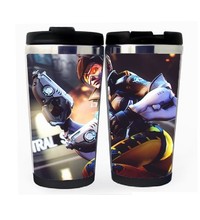 Overwatch Tracer Cup Stainless Steel 400ml Coffee Tea Cup Beer Stein Overwatch Birthday Gifts Christmas Gifts