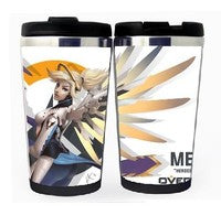 Overwatch Cup Stainless Steel 400ml Coffee Tea Cup Beer Stein Overwatch Birthday Gifts Christmas Gifts
