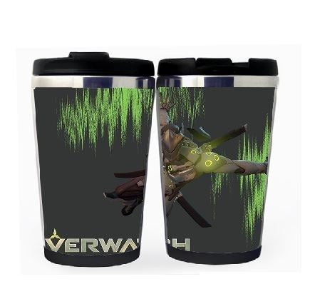 Overwatch Cup Stainless Steel 400ml Coffee Tea Cup Beer Stein Overwatch Birthday Gifts Christmas Gifts
