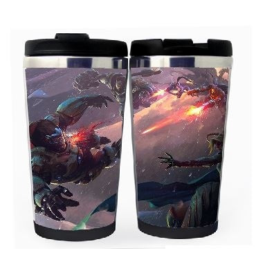 Šálek Overwatch Nerezová ocel 400 ml Kávový Šálek na čaj Pivo Stein Dárky k narozeninám Overwatch Vánoční dárky