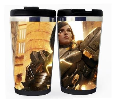 Overwatch Cup Stainless Steel 400ml Coffee Tea Cup Beer Stein Overwatch Birthday Gifts Christmas Gifts